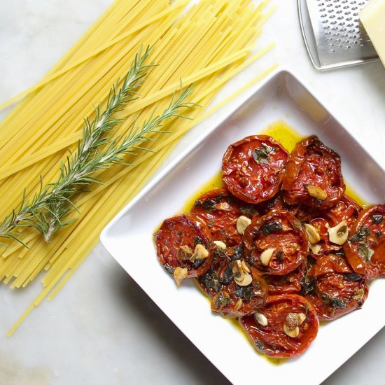 Roasted Tomatoes, Garlic & Herbs