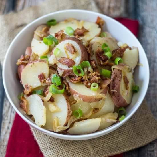 Warm German Potato Salad