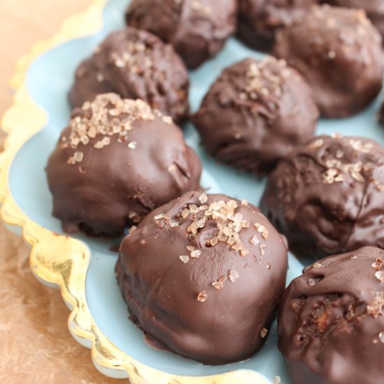 Dulce de Leche Cake Balls