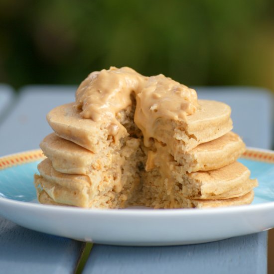 Thick & Fluffy Healthy Pancakes