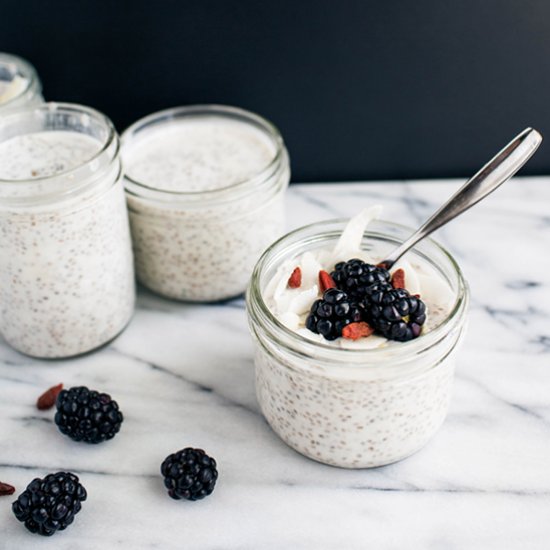 Three Ingredient Chia Pudding