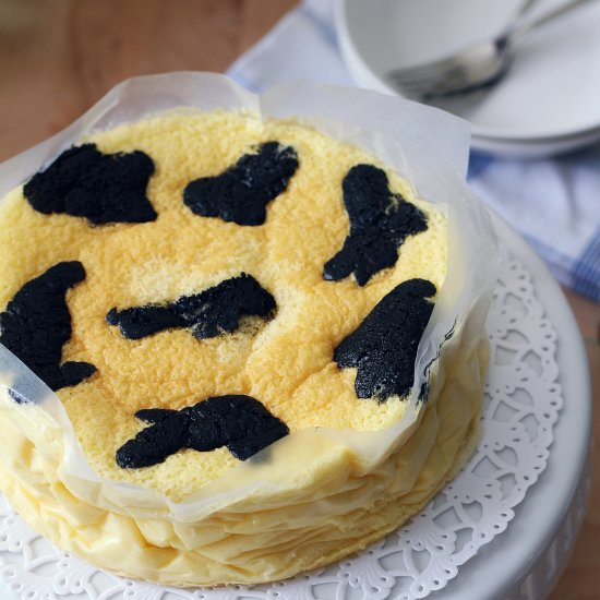 Cow Print Cheesecake