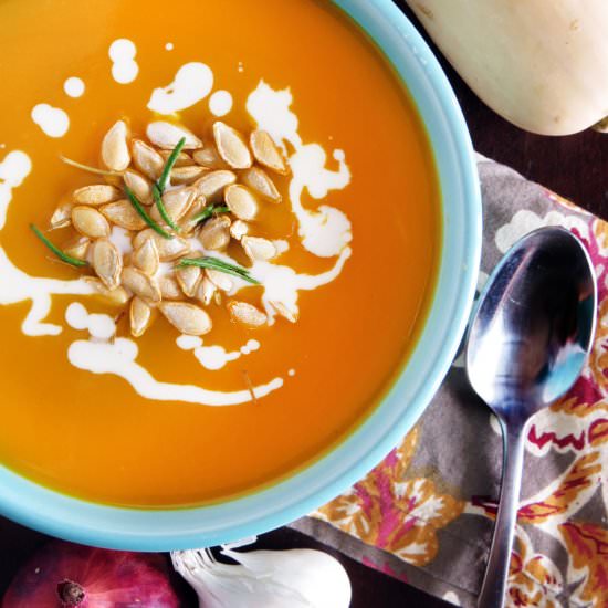 Roasted Butternut Squash Soup