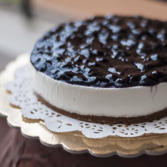 No-Bake Blueberry Cheesecake