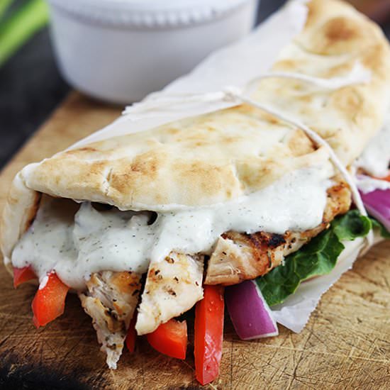 Easy Chicken Gyros