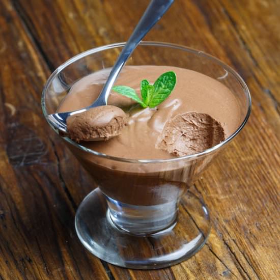 Chocolate Mousse just 2 ingredients