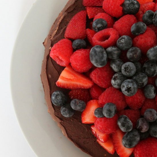 Raw Chocolate and Chia Cake