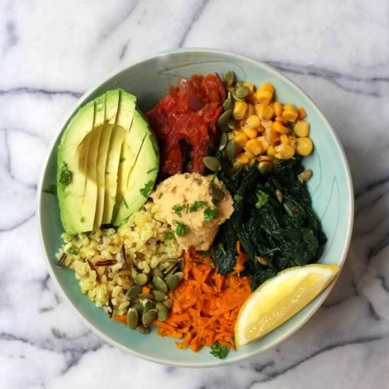 Rainbow Veggie Bowl