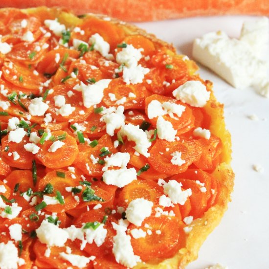 Carrot Tarte Tatin