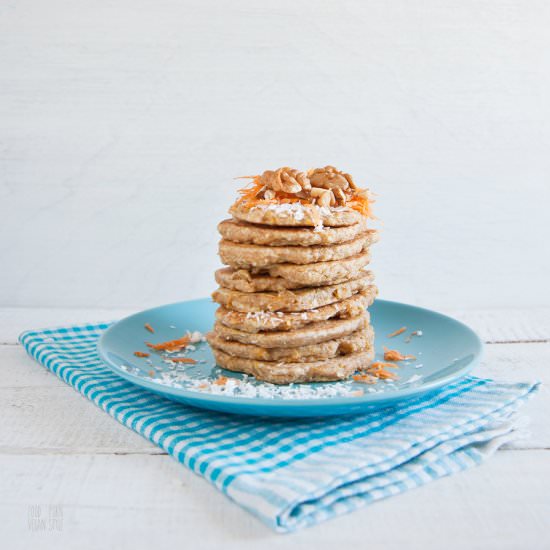 Coconut-Carrot Pancakes