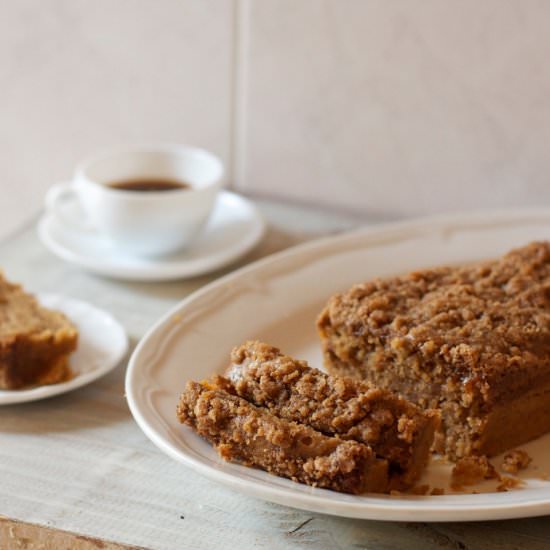 Vegan Coffee Crumble Cake