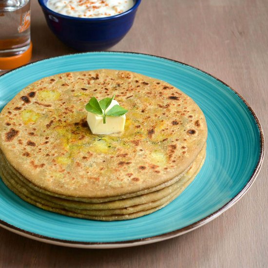 Aloo Methi Paratha