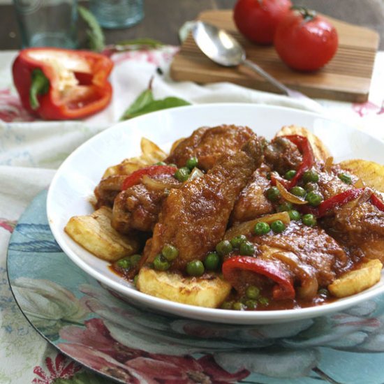 Chicken Afritada