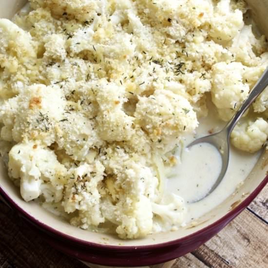 Cauliflower Gratin