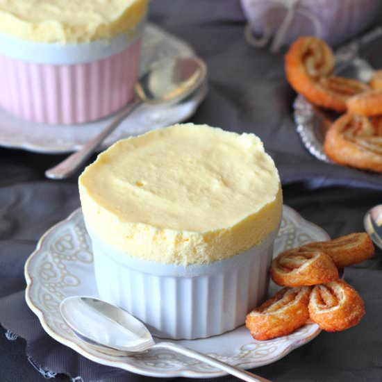 Chilled Lemon Souffles