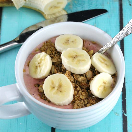 Chunky Strawberry PB Bowl