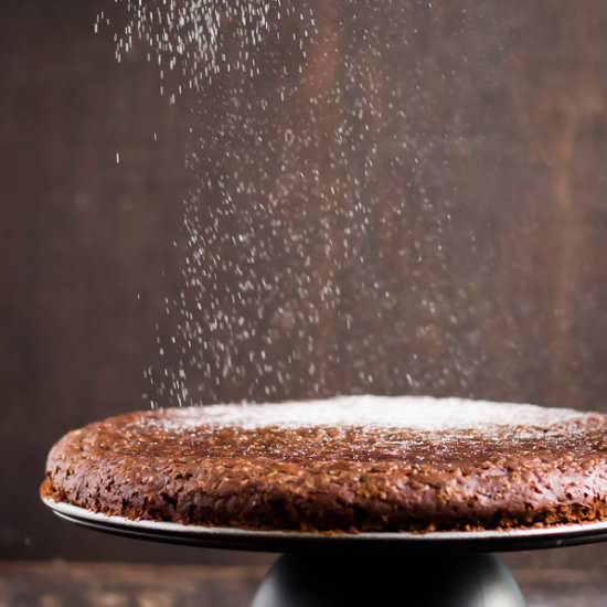 Whole Wheat Chocolate Wine Cake