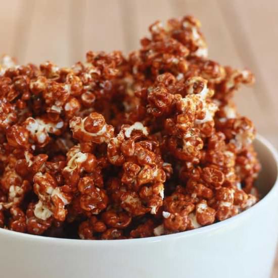 Luscious Salted Caramel Popcorn