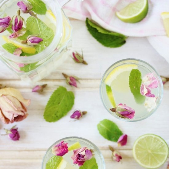 Rose Mint Lemonade