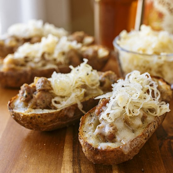 Oktoberfest Potato Skins