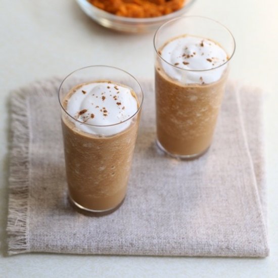 Pumpkin Spice Coffee Frappe