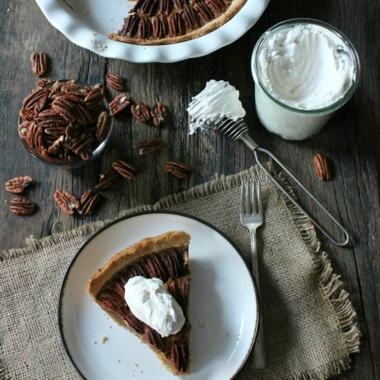 Whiskey-kissed Pecan Pie