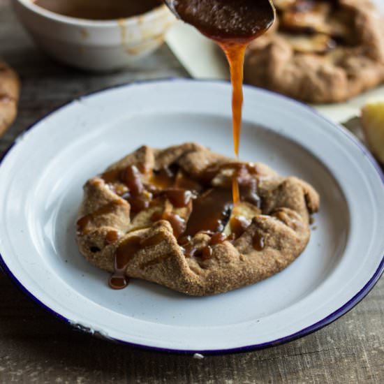 Apple Rye Galettes