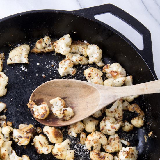 Quick Roman Cauliflower Saute