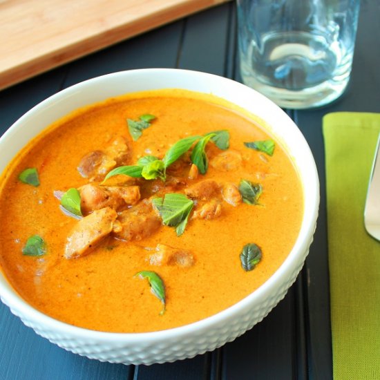 Easy Indian Chicken Coconut Curry