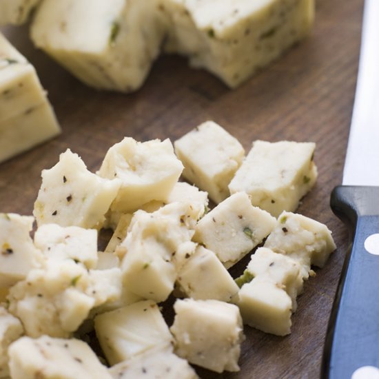 Homemade Paneer Cheese