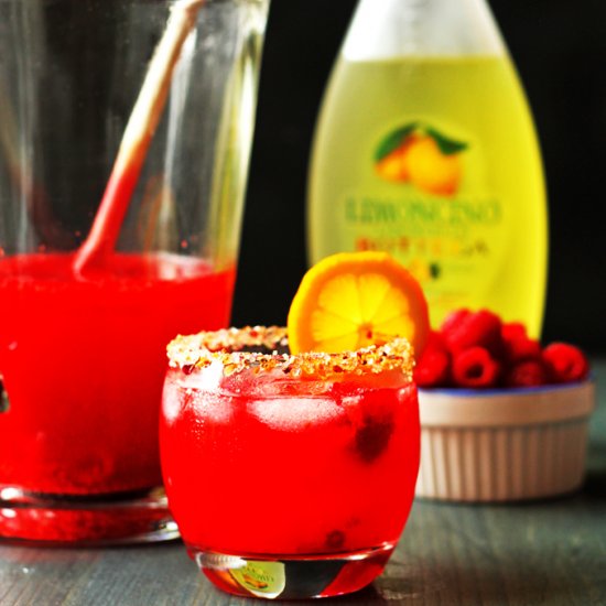 Raspberry Limoncello Lemonade