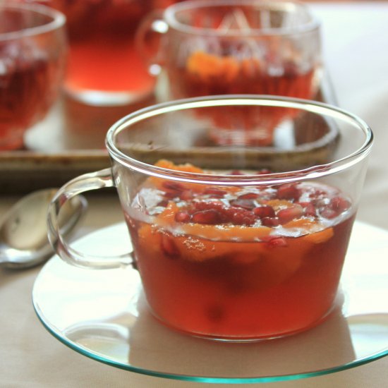 Pomegranate & Tangerine Jellies