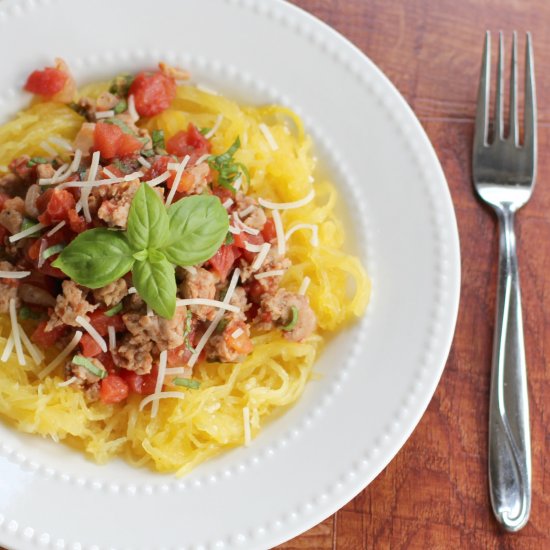 Parmesan Spaghetti Squash