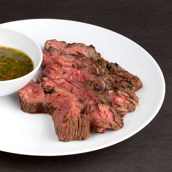 Chimichurri Skirt Steak