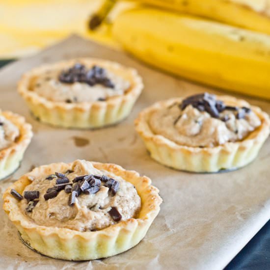 Peanut Banana Tarts