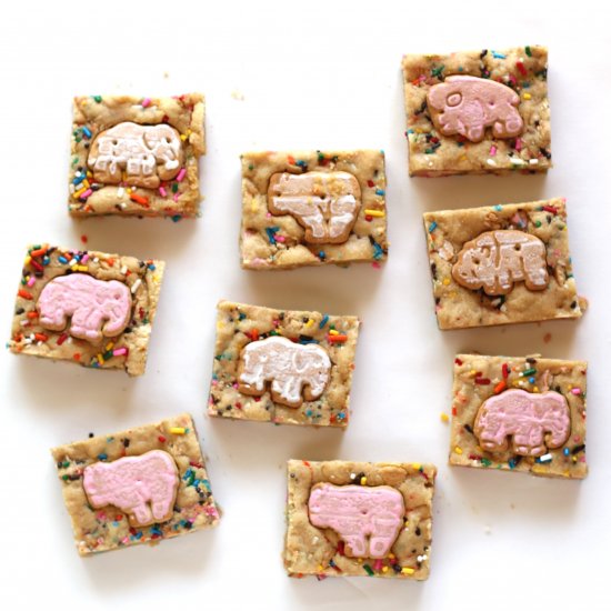 Sprinkle Pudding Cookie Bars