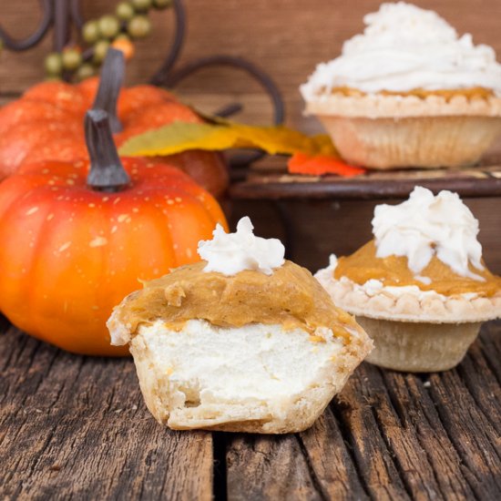 Pumpkin Cheesecake Tarts