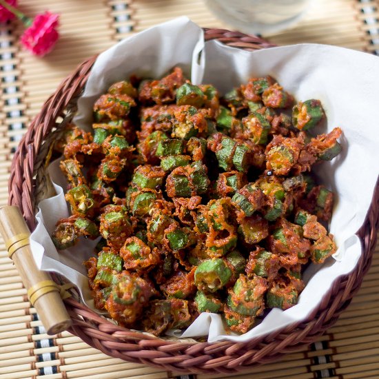 Crispy Okra Fry