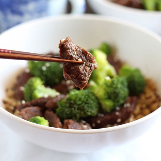 Slow Cooker Beef and Broccoli