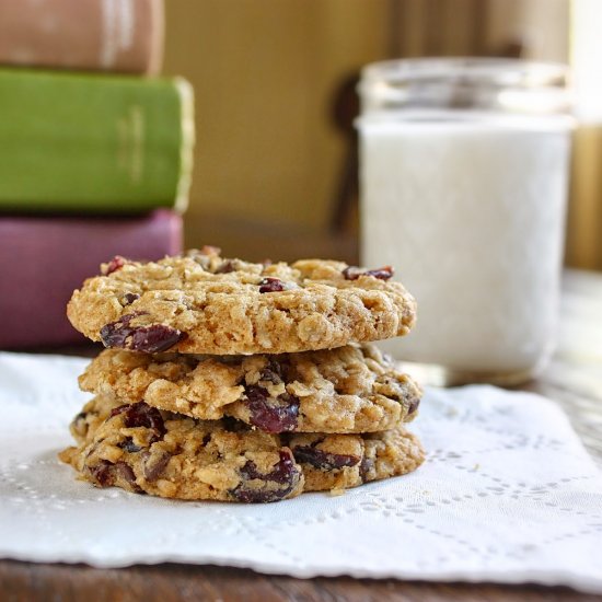 Oatmeal Cranberry Chocolate Cookies