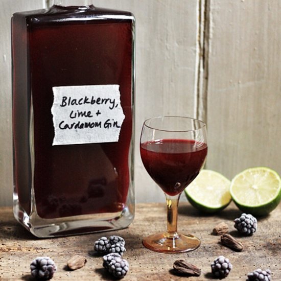 Blackberry Lime and Cardamom Gin