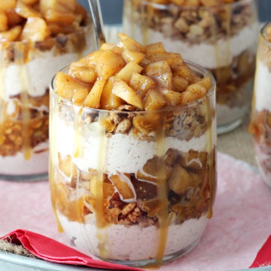 Caramel Apple Trifles