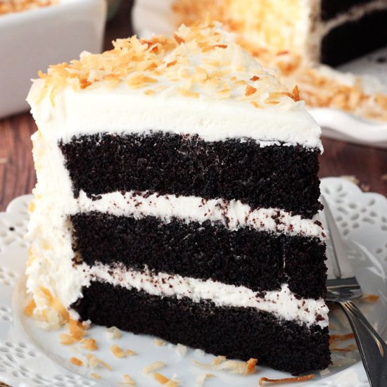 Chocolate Coconut Cake