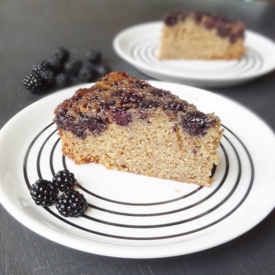 Blackberry Upside-Down Cake