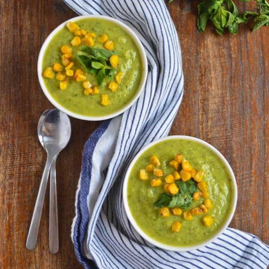 Mexican Courgette Soup