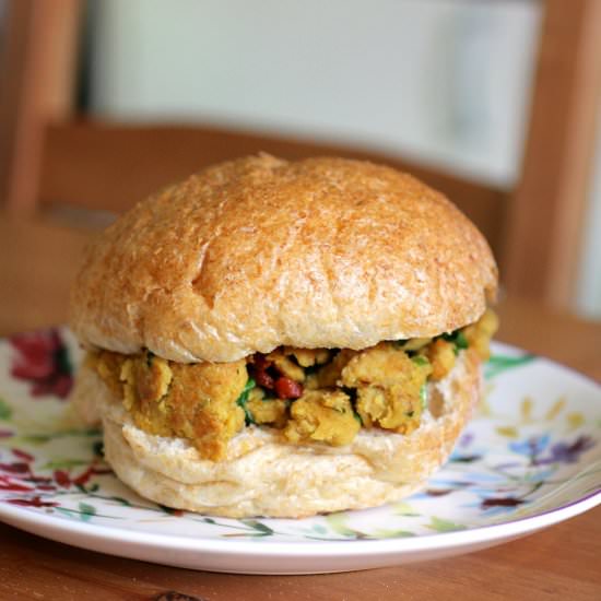 Vegan Chickpea Scramble