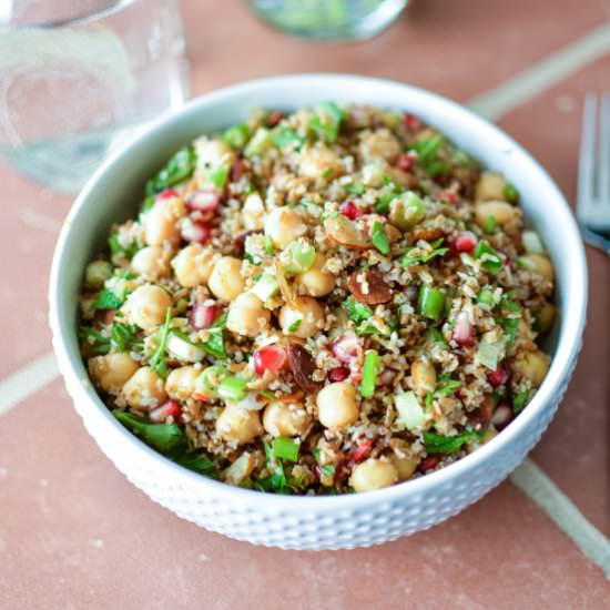 Bulgur Salad with Almonds