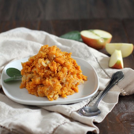 Sweet Potato and Apple Mash