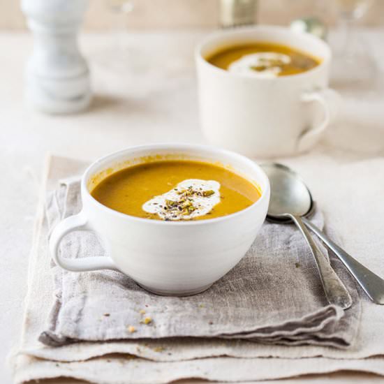 carrot and coriander soup