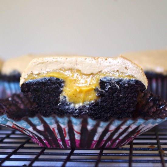 Pumpkin Mocha Cupcakes